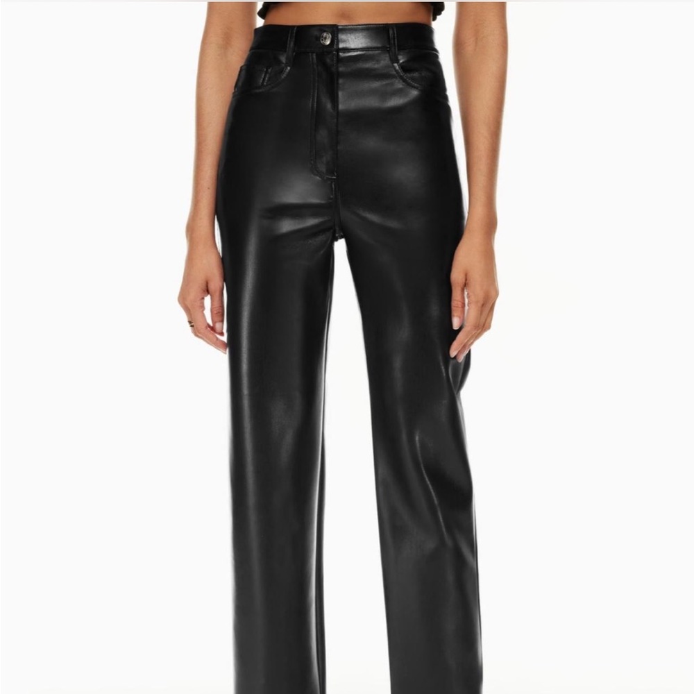 Aritzia Wilfred Melina Pant in black